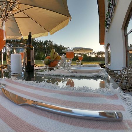Caloroczny Domek W Lesie Puszcza Zielonka Villa Kiszkowo Buitenkant foto
