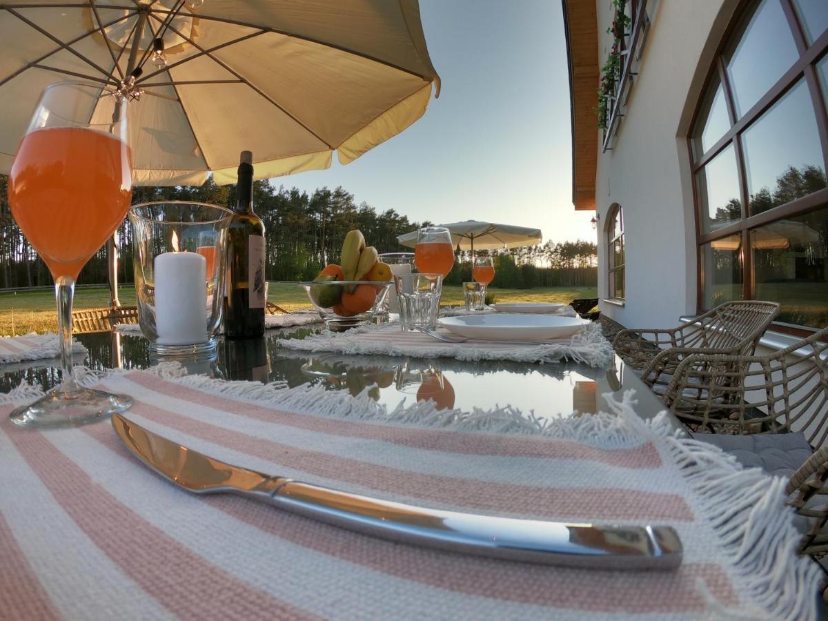 Caloroczny Domek W Lesie Puszcza Zielonka Villa Kiszkowo Buitenkant foto