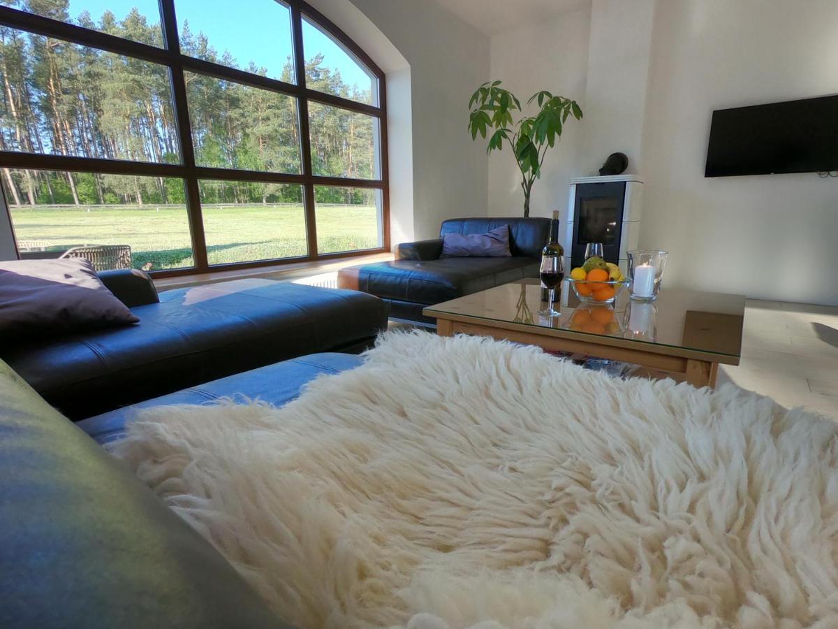 Caloroczny Domek W Lesie Puszcza Zielonka Villa Kiszkowo Buitenkant foto