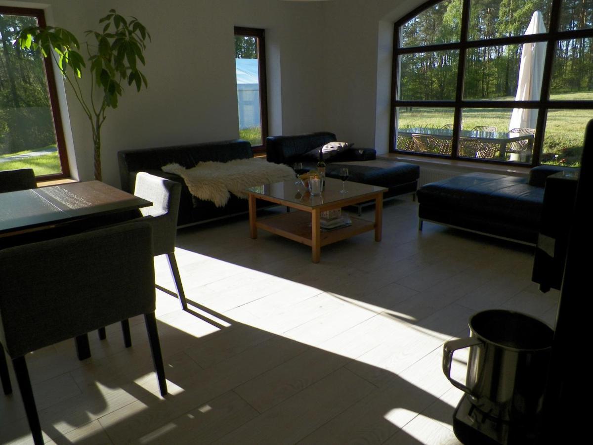Caloroczny Domek W Lesie Puszcza Zielonka Villa Kiszkowo Buitenkant foto